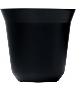 Gobelets et mugs - Ensemble de tasses à espresso en acier inoxydable Duo de 80 ml certifié RCS | PRINTECOM