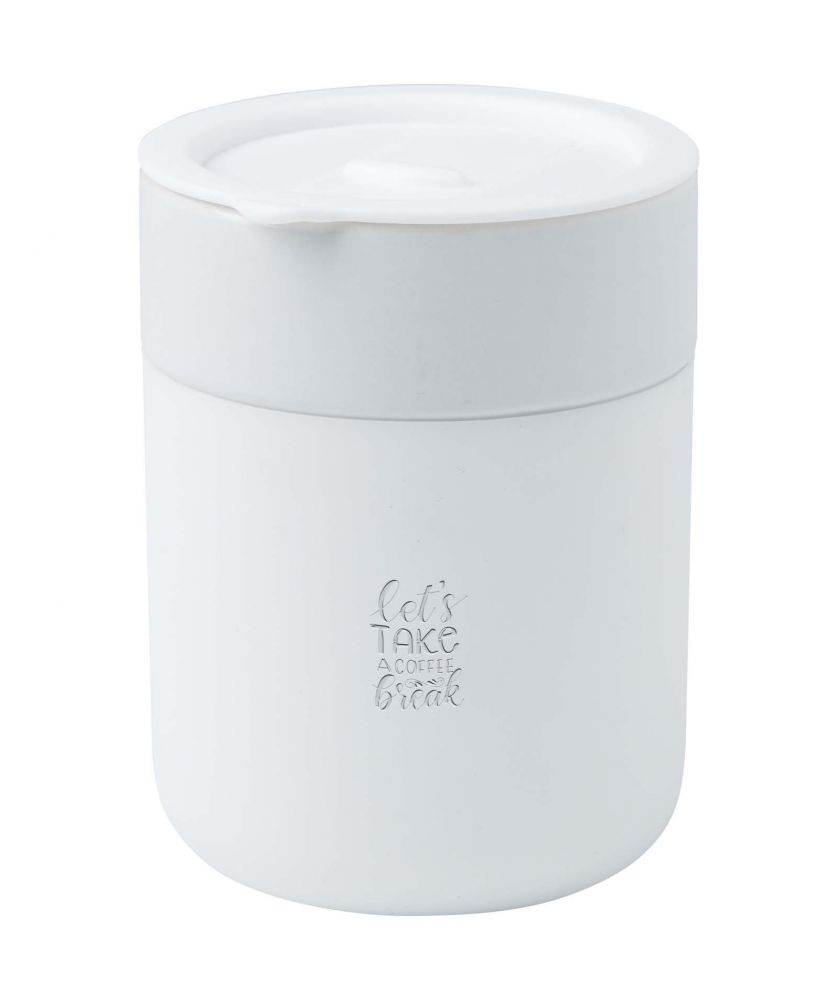 Gobelet céramique personnalisé silicone 330 ml Java Gobelets et mugs publicitaire