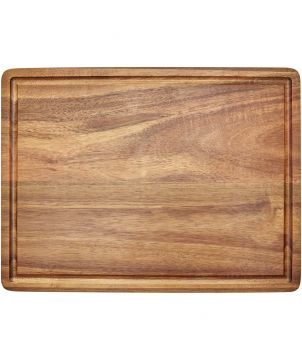 Planche à découper en bois d'acacia personnalisée Sonora Ustensiles de cuisine publicitaire