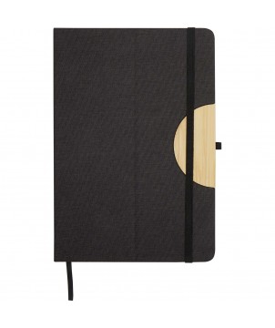 Carnets - Coffret cadeau Laura avec carnet à couverture rigide A5 et stylo bille (encre noire) | PRINTECOM