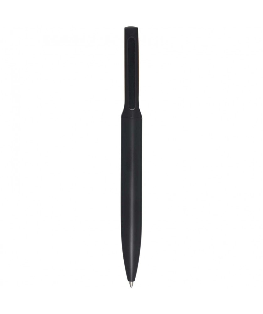 Stylos - Stylo bille en aluminium recyclé Blanca (encre bleue) | PRINTECOM