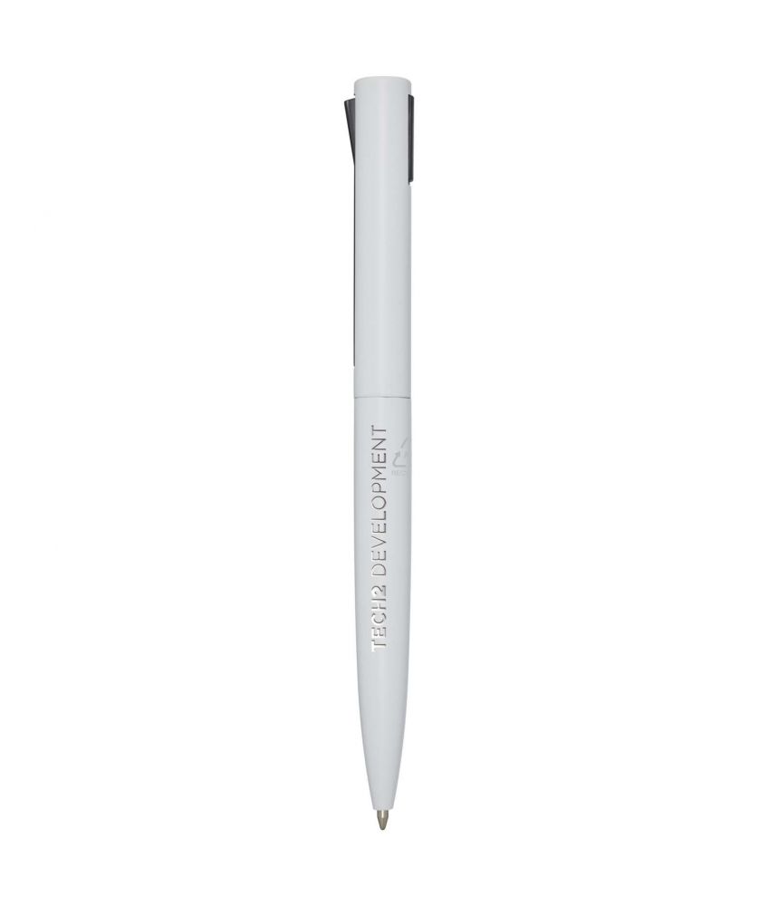 Stylo bille Juana en aluminium recyclé personnalisé (encre noire)