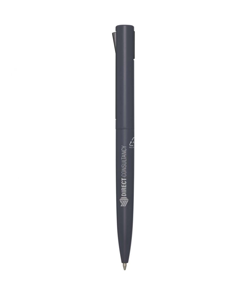 Stylo bille Juana en aluminium recyclé personnalisé (encre noire)