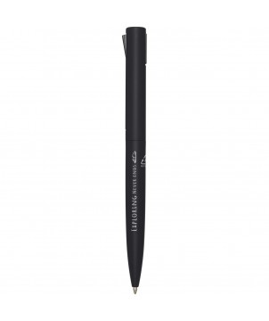 Stylos - Stylo bille en aluminium recyclé Juana (encre noire) | PRINTECOM