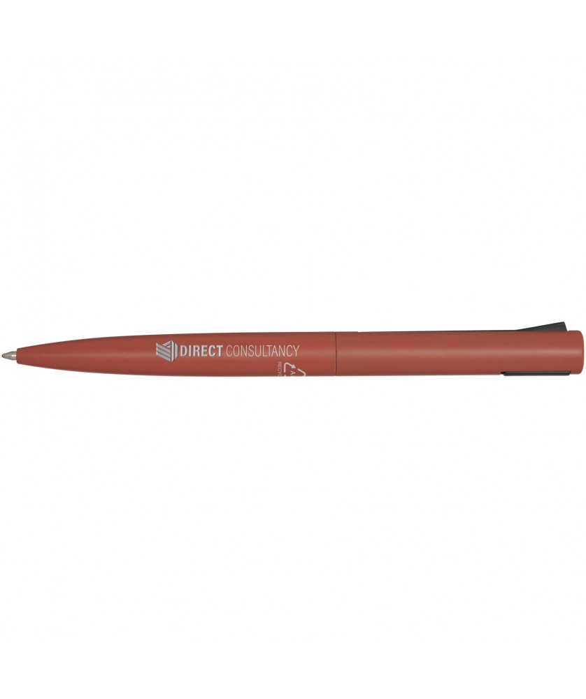 Stylos - Stylo bille en aluminium recyclé Juana (encre bleue) | PRINTECOM