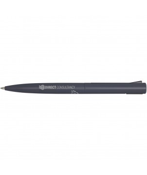 Stylos - Stylo bille en aluminium recyclé Juana (encre bleue) | PRINTECOM
