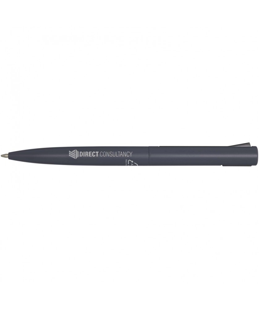 Stylos - Stylo bille en aluminium recyclé Juana (encre bleue) | PRINTECOM