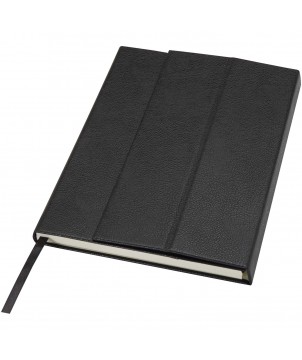 Carnets - Carnet à couverture rigide en PU recyclé Alejandra A5 | PRINTECOM