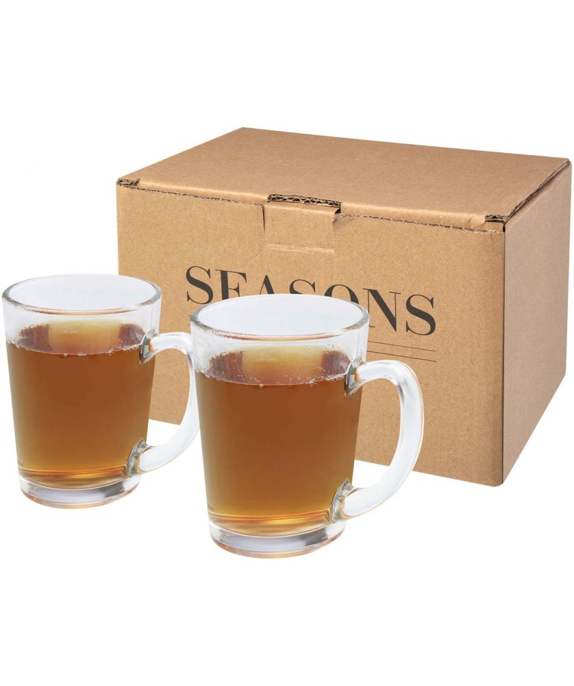 Ensemble de 2 verres à thé personnalisé Zeni Vaisselle publicitaire