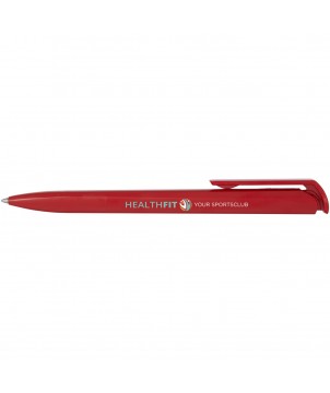 Stylos - Stylo bille en plastique recyclé Lucia (encre noire) | PRINTECOM
