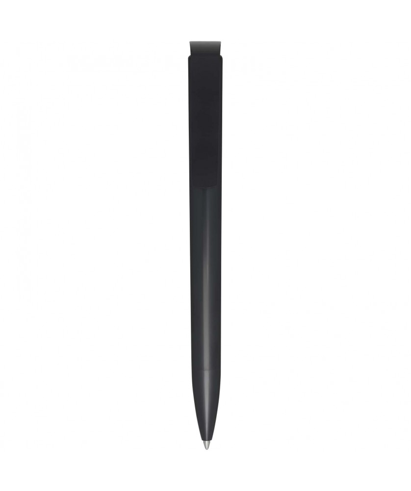 Stylos - Stylo bille en plastique recyclé Lucia (encre noire) | PRINTECOM