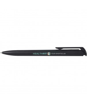 Stylos - Stylo bille en plastique recyclé Lucia (encre noire) | PRINTECOM