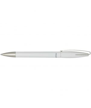 Stylo bille Ana en plastique recyclé personnalisé (encre bleue) Stylos publicitaire
