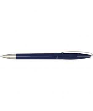 Stylo bille Ana en plastique recyclé personnalisé (encre bleue) Stylos publicitaire