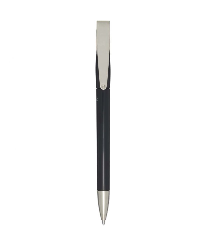 Stylo bille Ana en plastique recyclé personnalisé (encre bleue) Stylos publicitaire