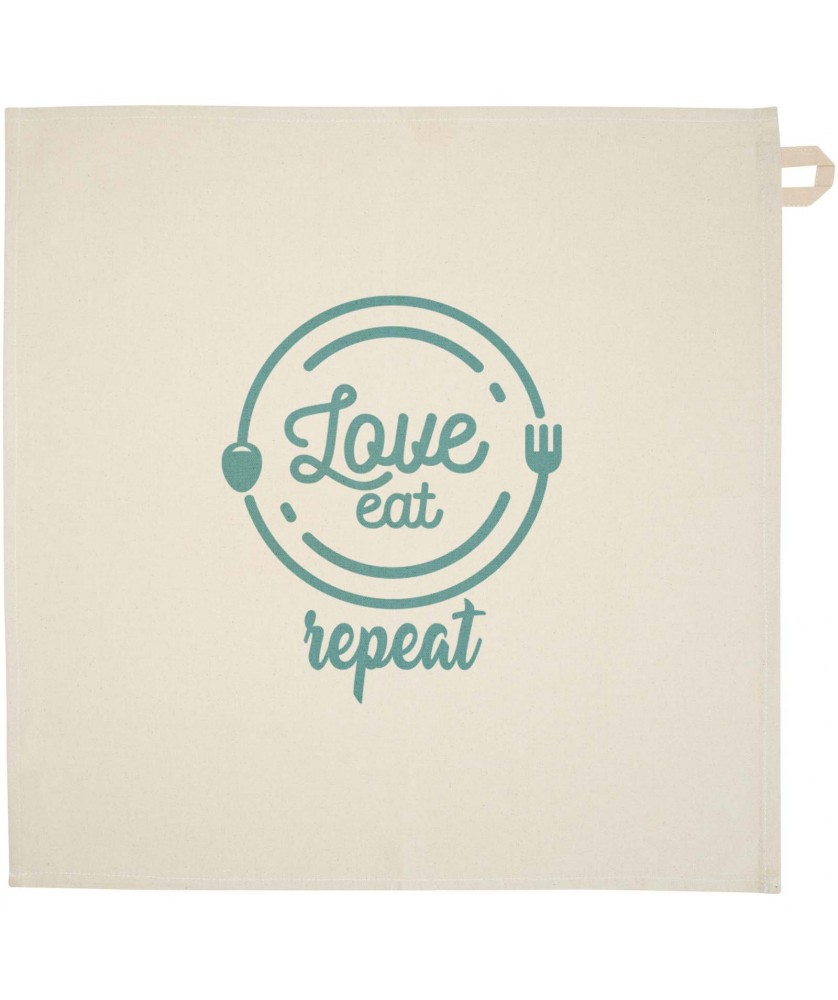 Ustensiles de cuisine - Torchon de cuisine Alora en coton recyclé 200 g/m² | PRINTECOM