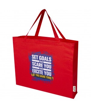 Sacs Shopping et Tote Bags - Sac shopping Odessa en coton recyclé 220 g/m² certifié GRS 40L | PRINTECOM