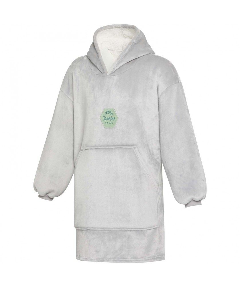 Plaids - Plaid à capuche Denali certifié GRS | PRINTECOM