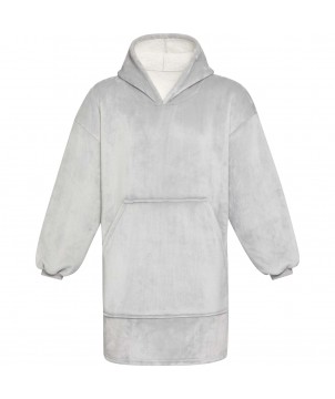 Plaids - Plaid à capuche Denali certifié GRS | PRINTECOM