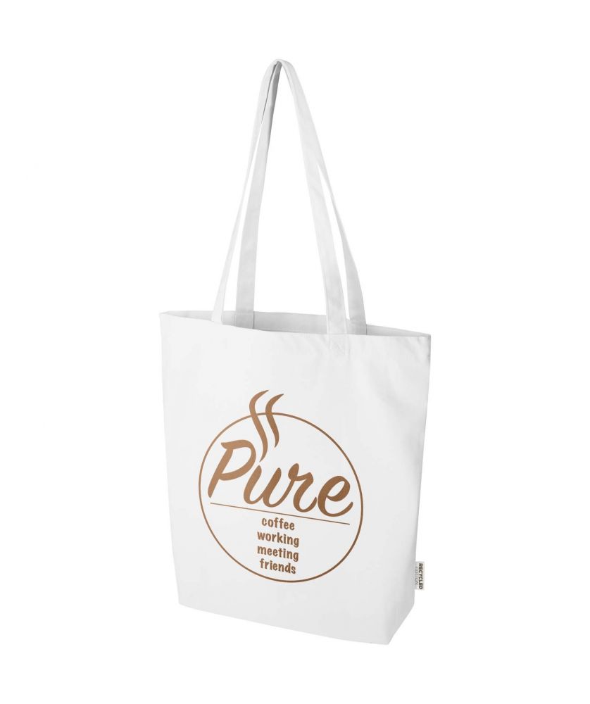 Tote bag coton recyclé GRS personnalisé 270 g 10 L Florida Sacs Shopping et Tote Bags publicitaire