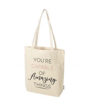 Tote bag coton recyclé GRS...