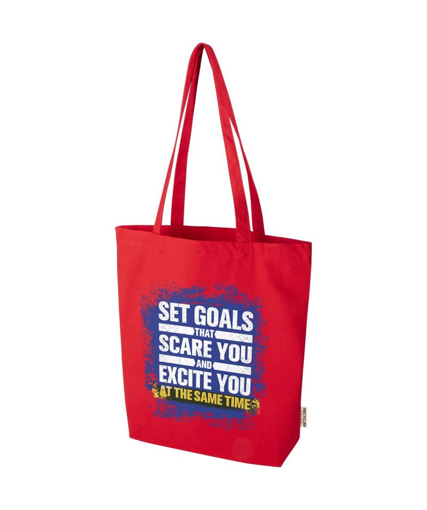 Tote bag coton recyclé GRS personnalisé 270 g 10 L Florida Sacs Shopping et Tote Bags publicitaire