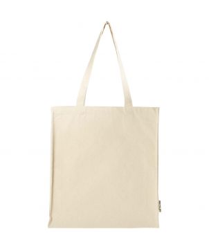 Tote bag coton recyclé GRS à soufflet personnalisé 270 g 14 L Florida Sacs Shopping et Tote Bags publicitaire