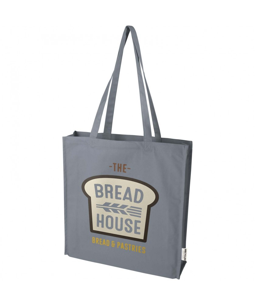 Sacs Shopping et Tote Bags - Sac shopping à soufflets Florida certifié GRS 270 g/m² 14L | PRINTECOM