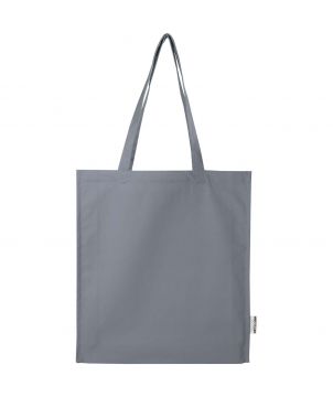 Tote bag coton recyclé GRS à soufflet personnalisé 270 g 14 L Florida Sacs Shopping et Tote Bags publicitaire