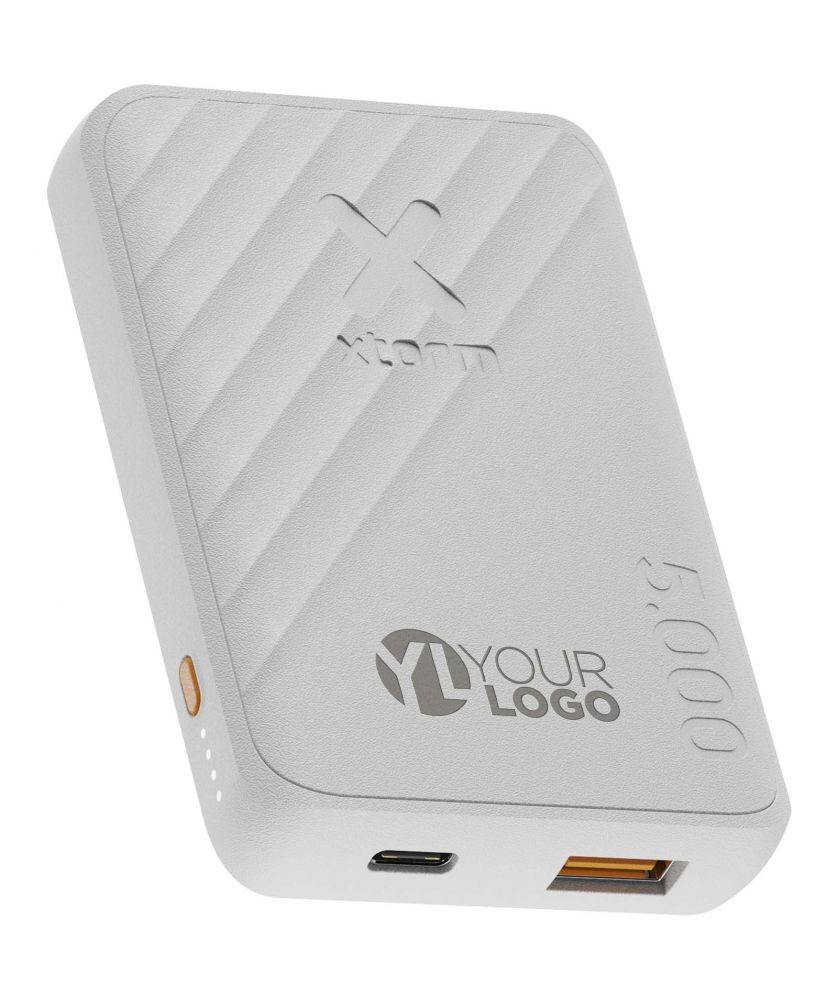 Batterie externe charge rapide 5 000 mAh personnalisée Xtorm Go2 XG205 Chargeurs et Batteries publicitaire
