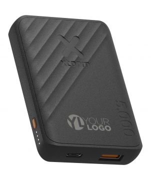 Batterie externe charge rapide 5 000 mAh personnalisée Xtorm Go2 XG205 Chargeurs et Batteries publicitaire