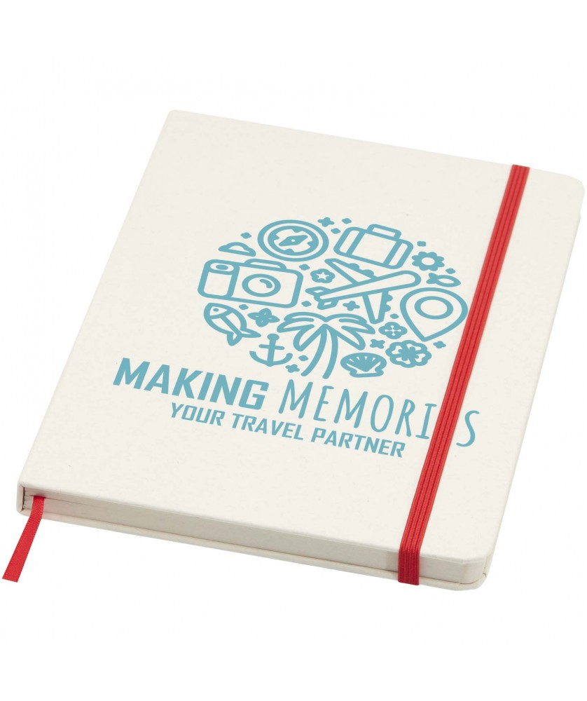 Carnets - Carnet A5 recyclé Bass ligné à couverture rigide | PRINTECOM