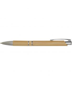 Stylo bille en bambou personnalisé Wicker (encre noire) Stylos publicitaire