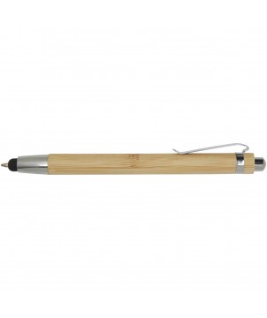 Stylos - Stylo bille Elm en bambou (encre noire) | PRINTECOM