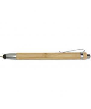 Stylo bille en bambou personnalisé Elm (encre noire) Stylos publicitaire