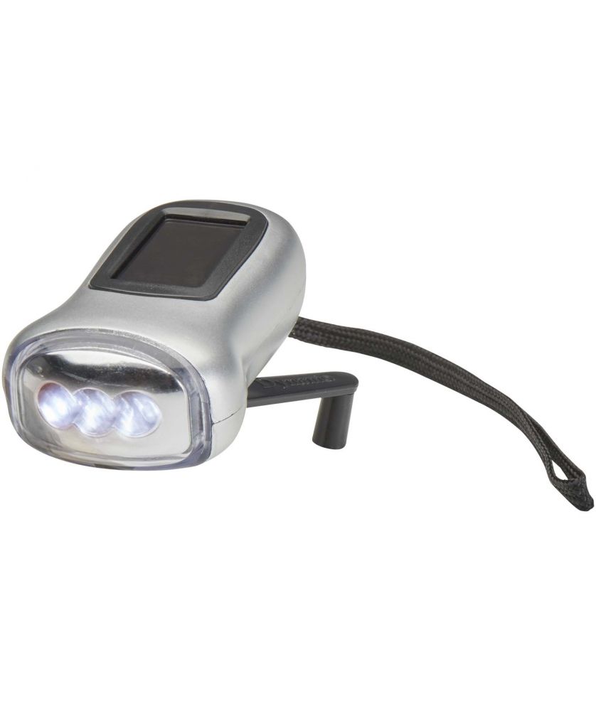 Lampe torche solaire compacte personnalisée Viv Lampes publicitaire