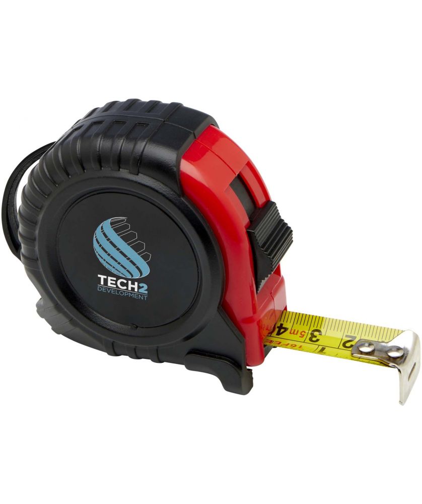 Mètre ruban 5 m avec clip ceinture personnalisé Outils publicitaire