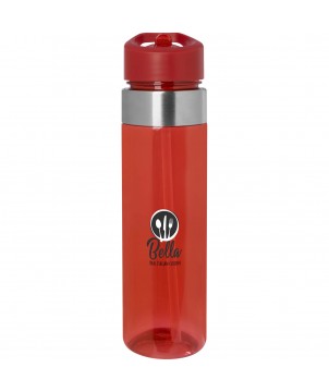 Bouteilles et gourdes - Bouteille avec couvercle à bec verseur Dylan Tritan de 650 ml | PRINTECOM