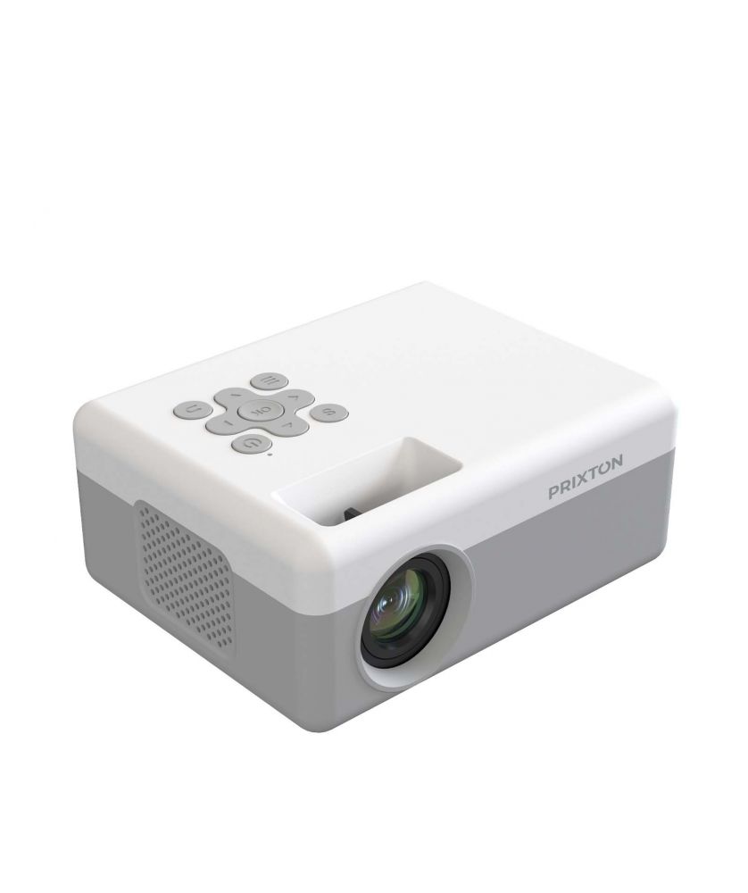 Vidéoprojecteur compact personnalisé Prixton Mini Pro Cinema Audio et Vidéo publicitaire