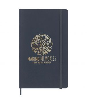 Carnet L Moleskine en cuir de raisin VEGEA® souple personnalisé Capri Carnets publicitaire