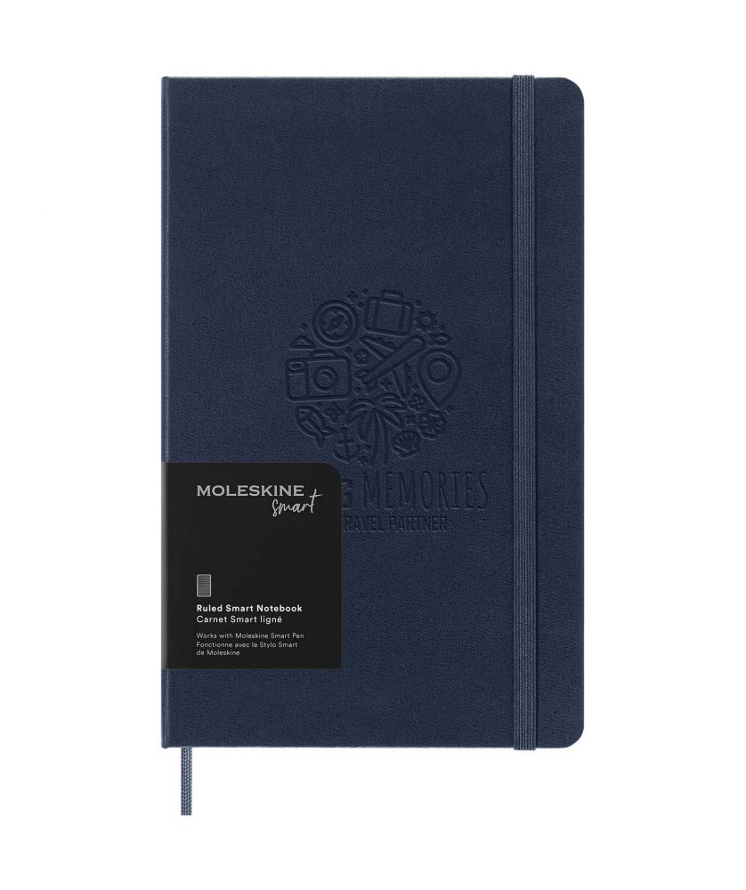 Carnet L connecté Moleskine Smart ligné personnalisé Carnets publicitaire