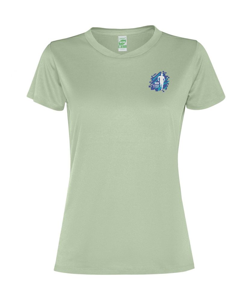 T-shirt sport femme personnalisé recyclé Slam T-Shirts publicitaire