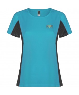 T-Shirts - T-shirt de sport Shanghai à manches courtes pour femme | PRINTECOM