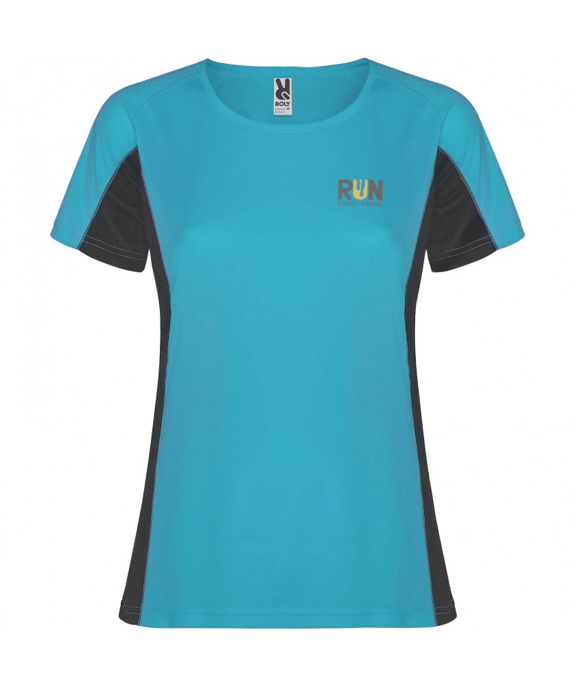 T-Shirts - T-shirt de sport Shanghai à manches courtes pour femme | PRINTECOM