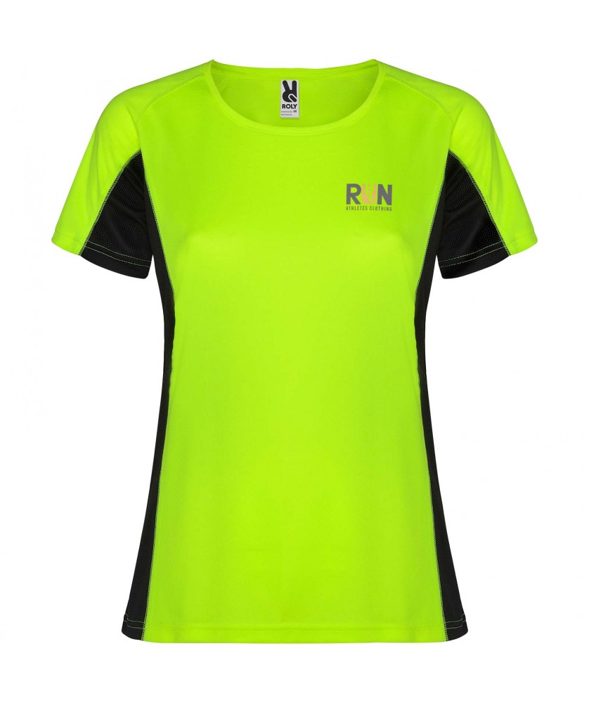 T-Shirts - T-shirt de sport Shanghai à manches courtes pour femme | PRINTECOM