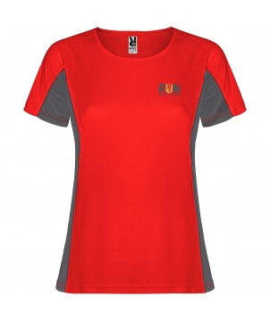 T-Shirts - T-shirt de sport Shanghai à manches courtes pour femme | PRINTECOM