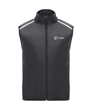 Bodywarmer de course unisexe personnalisé Jannu Textiles mode publicitaire