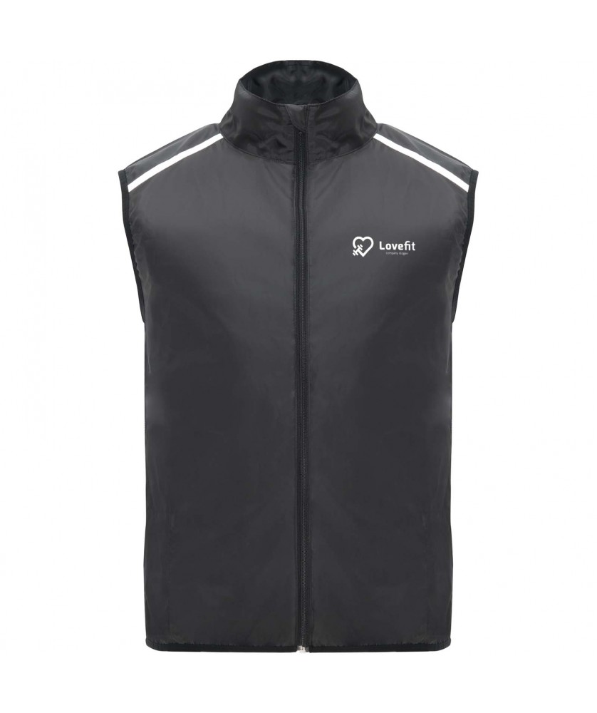 Textiles mode - Bodywarmer de course Jannu léger unisexe | PRINTECOM