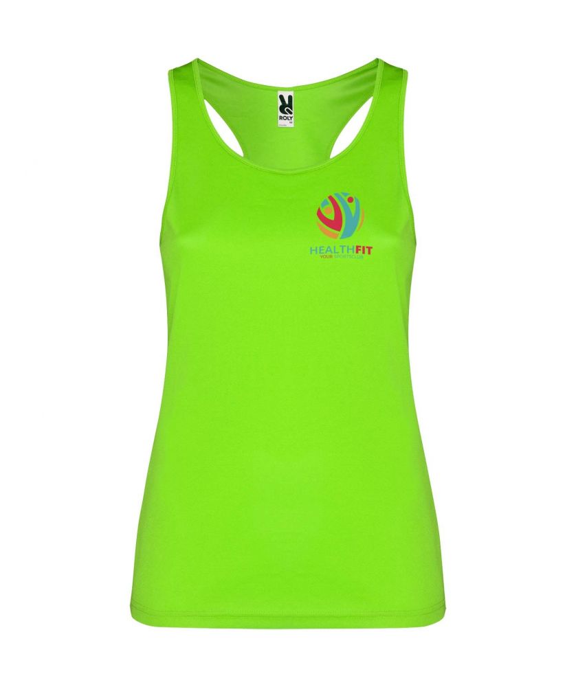 Débardeur de sport femme personnalisé Shura