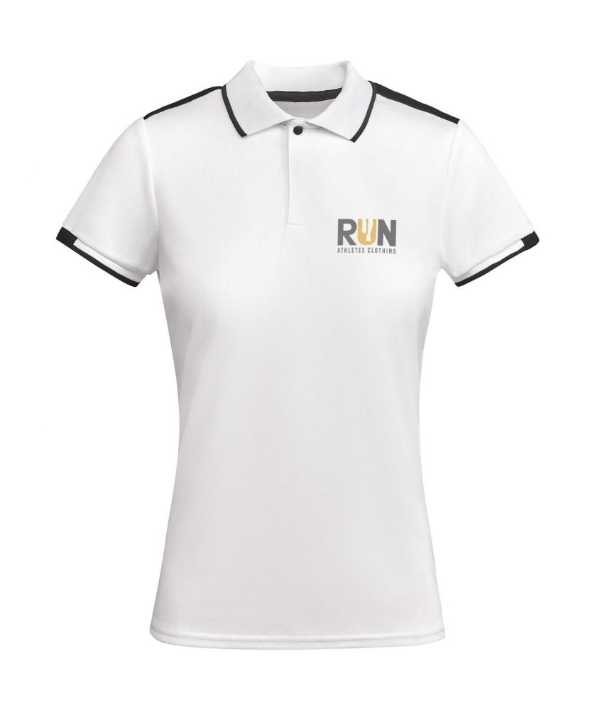 Polo sport femme personnalisé recyclé Tamil Textiles mode publicitaire